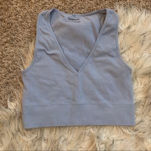 garage cropped tank top